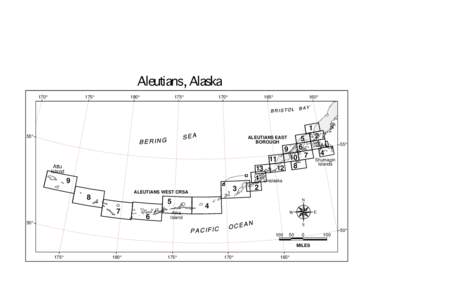 Index of Maps for the Aleutian Islands ESI Atlas