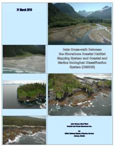 Data Cross-walk Between the ShoreZone Coastal Habitat Mapping System and Coastal and Marine Ecological Classification System