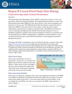 Region II Coastal Flood Study Data Sharing
