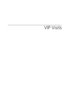 VIP Visits  DIPLOMATIC BLUEBOOK 2005 VIP Visits January 1, 2004–December 31, 2004