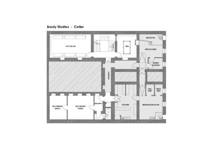 Brody Studios - Cellar  PLAY ROOM fireplace