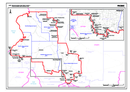 FROME  NOTE : Electoral boundaries follow Suburb / Locality or Council boundaries unless otherwise shown.  Caltowie - Georgetown Road