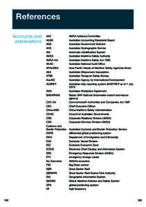 References Acronyms and abbreviations AAC