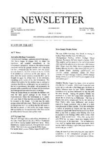 AUSTRALASIAN SOCIETY FOR HISTORICAL ARCHAEOLOGY INe.  NEWSLETTER Volume[removed]Print Post Regulations No: PP24359[removed]