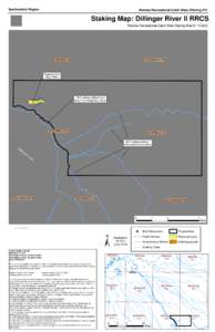 Southcentral Region  Remote Recreational Cabin Sites Offering #12 Staking Map: Dillinger River II RRCS Remote Recreational Cabin Sites Staking Area # [removed]