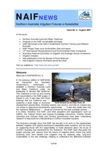 Water management / Hydrology / Agronomy / Irrigation in Australia / Burdekin Dam / Irrigation in viticulture / Irrigation management / Water resources / Irrigation / Water / Land management