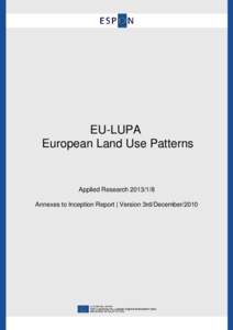 Project management / Framework Programmes for Research and Technological Development / Europe / Political philosophy / European Union / Interreg / Spatial planning