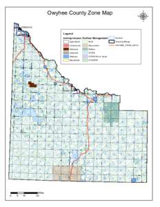 Owyhee County Zone Map  µ HOMEDALE