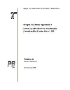 Microsoft Word - Commuter Rail Studies in Oregon-Oregon Rail Study 2010lFormatted.doc