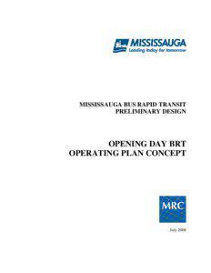 Microsoft Word - BRT Transit Service and Projected Demand Final Report