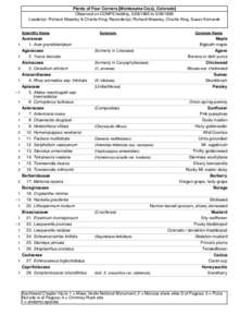 Penstemon / Plantaginaceae / Ipomopsis / Astragalus / Phlox / Lesquerella / Gilia / Eudicots / Polemoniaceae / Medicinal plants