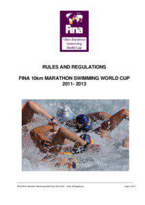 FINA 10km Marathon Swimming World Cup Rules and Regulations[removed]Final