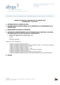 Agence fédérale des médicaments et des produits de santé Eurostation II - Place Victor Horta[removed]Bruxelles www.afmps.be  Direction générale PRE-Autorisation/Unité Homéo-Phyto