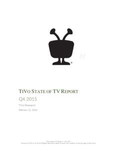 Microsoft Word - TiVo State of TV Report Q4Final
