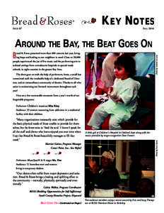KEY NOTES FALL 2010 ISSUE 67  AROUND THE BAY, THE BEAT GOES ON
