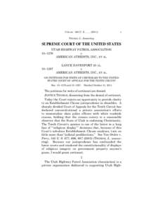 Van Orden v. Perry / Establishment Clause / McCreary County v. American Civil Liberties Union / Lynch v. Donnelly / Endorsement test / Lemon v. Kurtzman / Zelman v. Simmons-Harris / Concurring opinion / County of Allegheny v. American Civil Liberties Union / Law / Case law / Ten Commandments