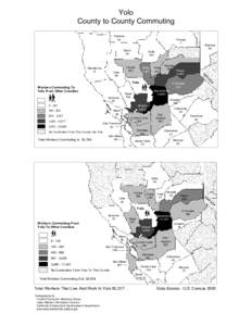 Yolo County to County Commuting