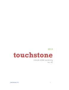 2013  touchstone Kansas State University No. 42