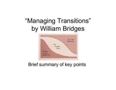 Microsoft PowerPoint - William Bridges