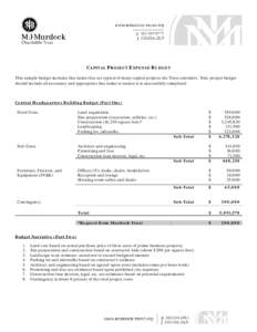 Microsoft Word - Capital Project Expense Budget.docx