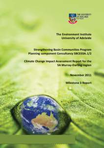 Microsoft Word - Milestone 3 Report - Climate Change Impact Assessment