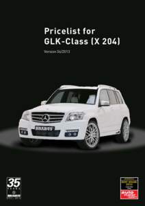 Brabus / Mercedes-Benz GLK-Class / Daimler AG / Glk / Microcars / Transport / Private transport / Mercedes-Benz