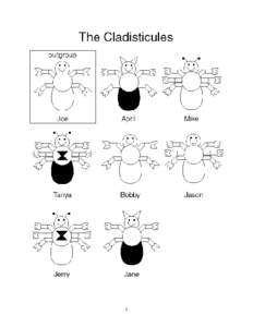 1  Anatomy of a Cladisticule 2