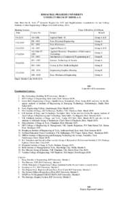 Microsoft Word - B.Tech 2, 4, 6, 8th Semester Datesheet-2014.docx