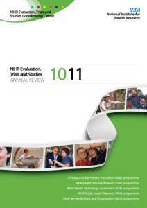 NIHR Evaluation, Trials and Studies Coordinating Centre NIHR Evaluation, Trials and Studies