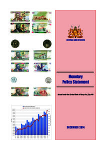 CENTRAL BANK OF KENYA  Monetary Policy Statement Issued under the Central Bank of Kenya Act, Cap 491