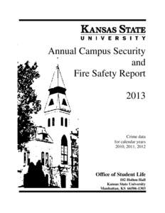Annual Campus Security and Fire Safety Report[removed]Crime data