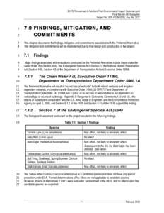 SH-75 Timmerman to Ketchum Final Environmental Impact Statement and Final Section 4(f) Evaluation Project No. STP-F[removed]), Key No[removed]