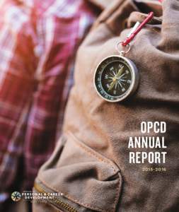 OPCD ANNUAL REPORT  When I arrived at Wake Forest seven years ago in the Fall of 2009, the Office of