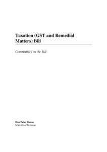 Government / Taxation in Australia / Tax reform / Goods and Services Tax / Zero-rated supply / Tax / Ad valorem tax / Value added taxes / Public economics / Political economy