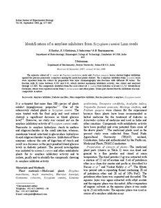 Indian Journal of Experimental Biology Vol 46, September 2008, pp[removed]