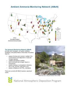 Ambient Ammonia Monitoring Network (AMoN