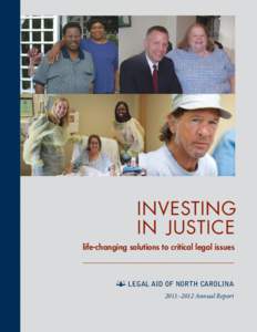Legal Aid of North Carolina[removed]Annual Report