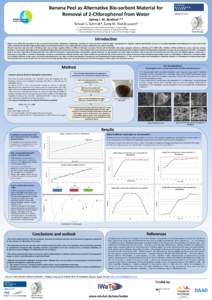 Banana Peel as Alternative Bio-sorbent Material for Removal of 2-Chlorophenol from Water Salma I. M. Ibrahim1,2,3 Torsten C. Schmidt2; Samy M. Abd El-azeem3 1: Holding Company for Potable Water and Sanitation, Fayoum, Eg