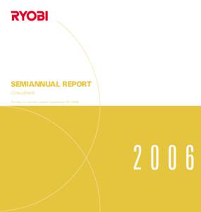 SEMIANNUAL REPORT (Unaudited) For the six months ended September 30, 
