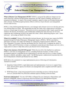 Microsoft Word - ABCfactsheet_FederalDisasterCasemanagement Final_10-22-13