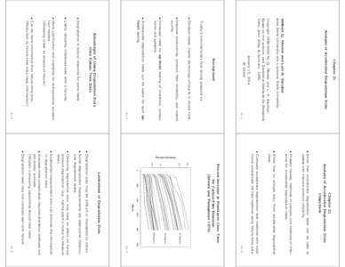 Chapter 21 Analysis of Accelerated Degradation Data William Q. Meeker and Luis A. Escobar Iowa State University and Louisiana State University