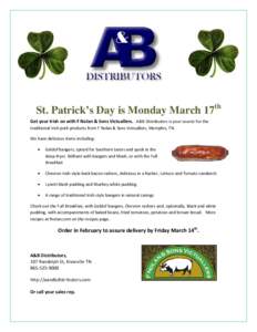 Microsoft Word - paddy"s Day Flyer A&B