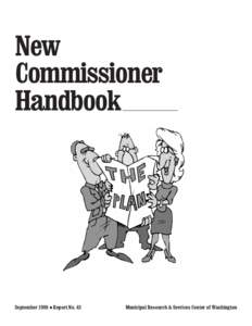 New Commissioner Handbook September 1998 l Report No. 43