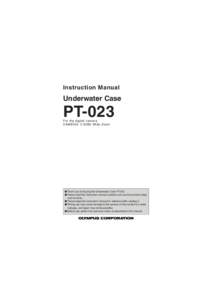 PT_023JE_E4.0.qxd[removed]:48 AM ページ1  Instruction Manual Underwater Case