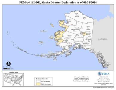 FEMA-4162-DR, Alaska Disaster Declaration as of[removed]North Slope Borough