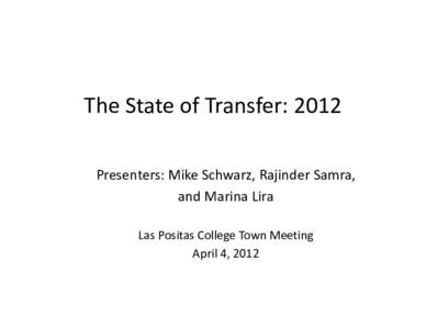 Microsoft PowerPoint - State of Transfer[removed]12_final.pptx