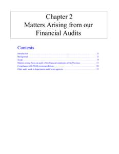 Chapter 2 Matters arising from our financial audits.fm
