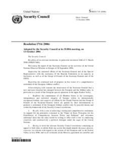 Georgia / Kodori Valley / United Nations Observer Mission in Georgia / United Nations Security Council Resolution / Georgian–Abkhazian conflict / Abkhazia / History of Georgia