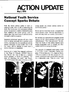 ACTION UPDATE  May 1,1979 National ~ o h t h Service