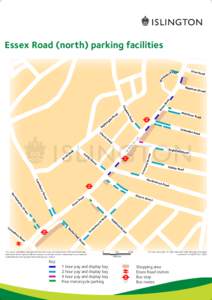 Essex Road (north) parking facilities  Ma rq
